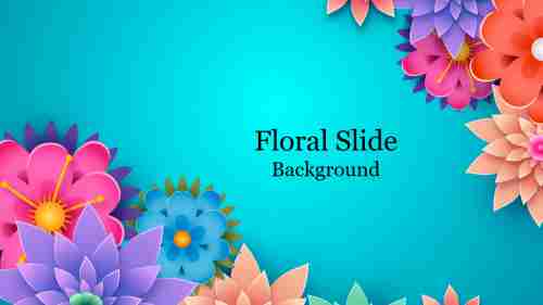 Floral Slide Background